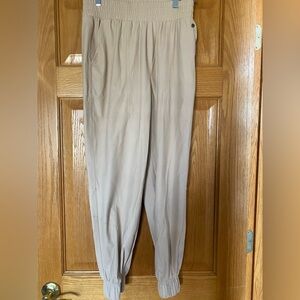 Calia Faux leather Tan Pants